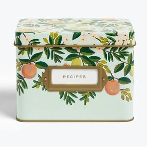 Rifle Paper Co Recipe Tin